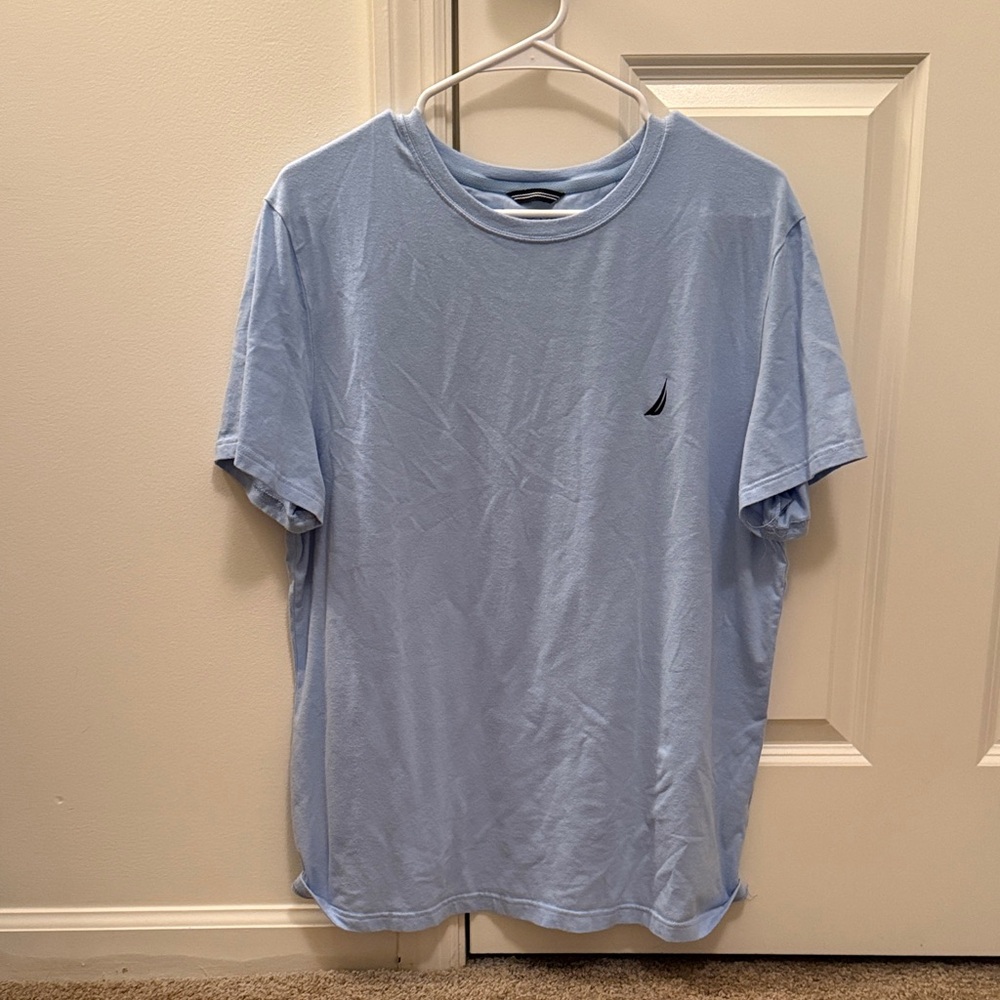 Nautica Sky Blue Short Sleeve Tee